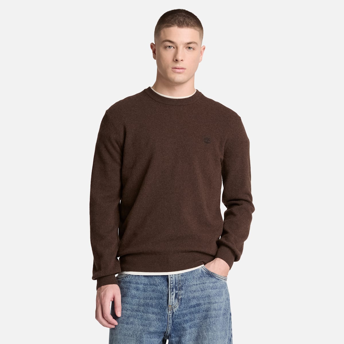 Maglione Girocollo in Lana - Mole Heather