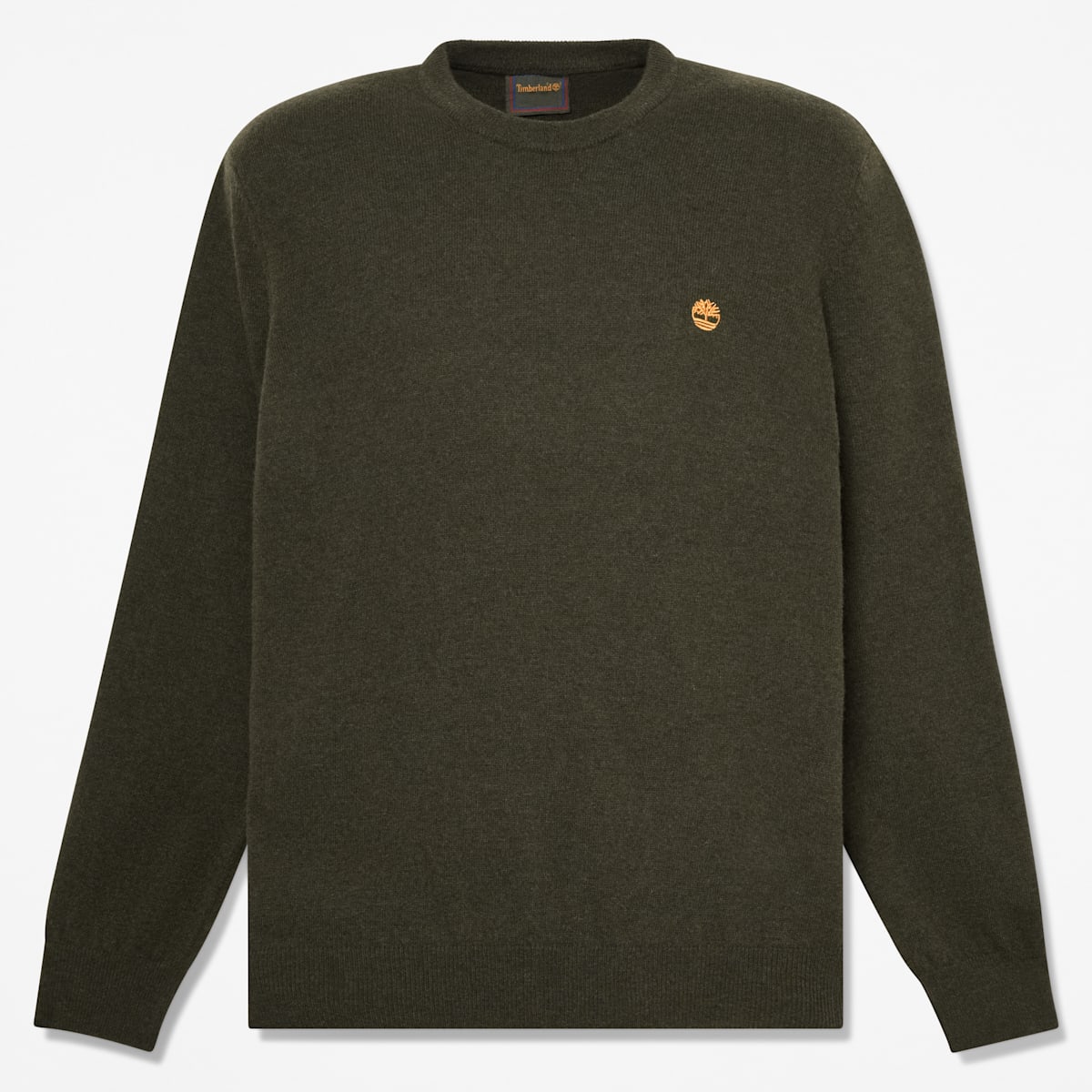 Maglione Girocollo in Lana - Duffel Bag Heather