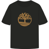 T-Shirt Northwood con Logo Albero a Manica Corta - Black
