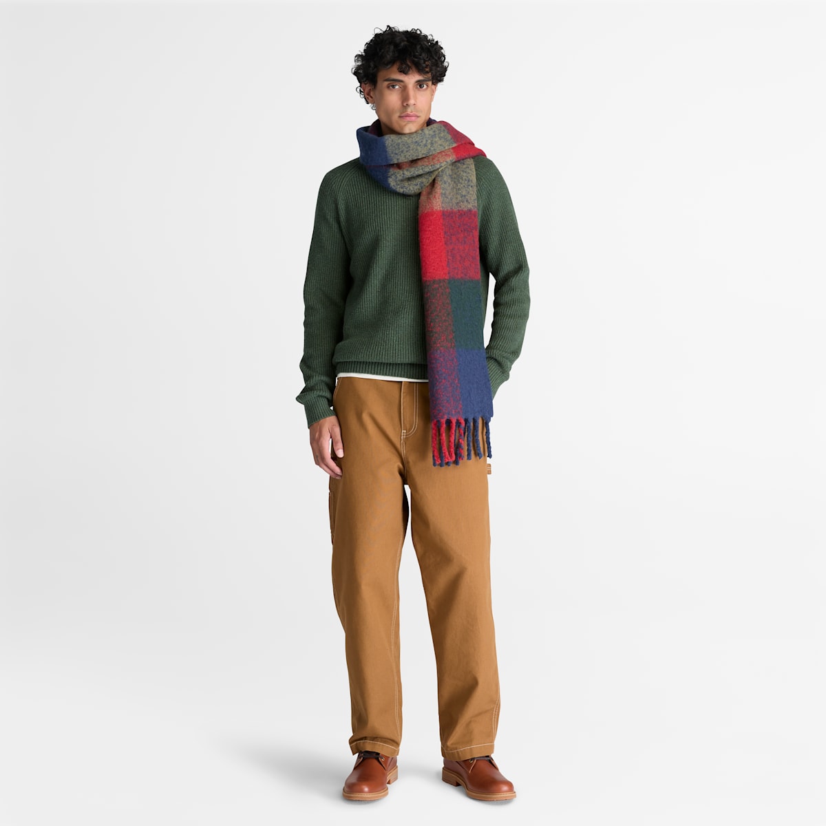 Maglia a Manica Lunga Raglan in Misto Cotone - Sycamore Heather