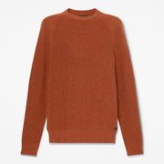 Maglia a Manica Lunga Raglan in Misto Cotone - Brownout Heather