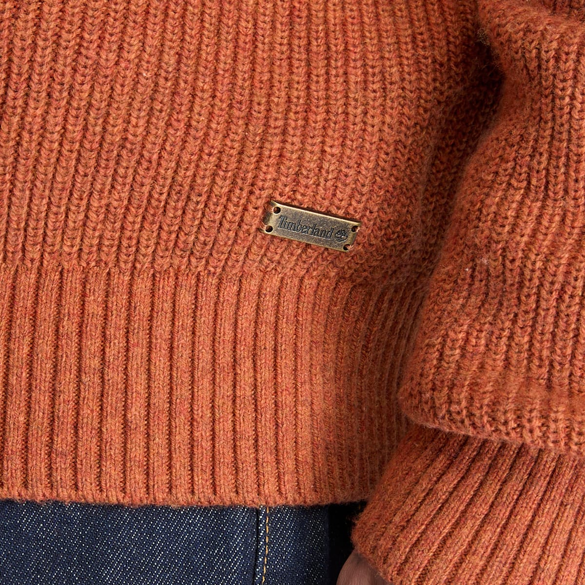 Maglia a Manica Lunga Raglan in Misto Cotone - Brownout Heather