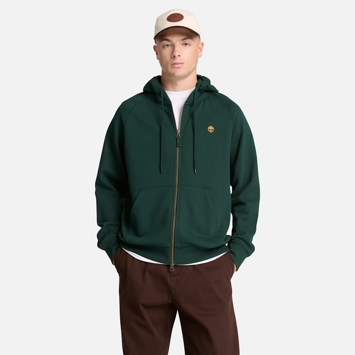 Felpa con Cappuccio Full Zip - Scarab