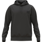 Felpa con Cappuccio Badge Siliconato - Black