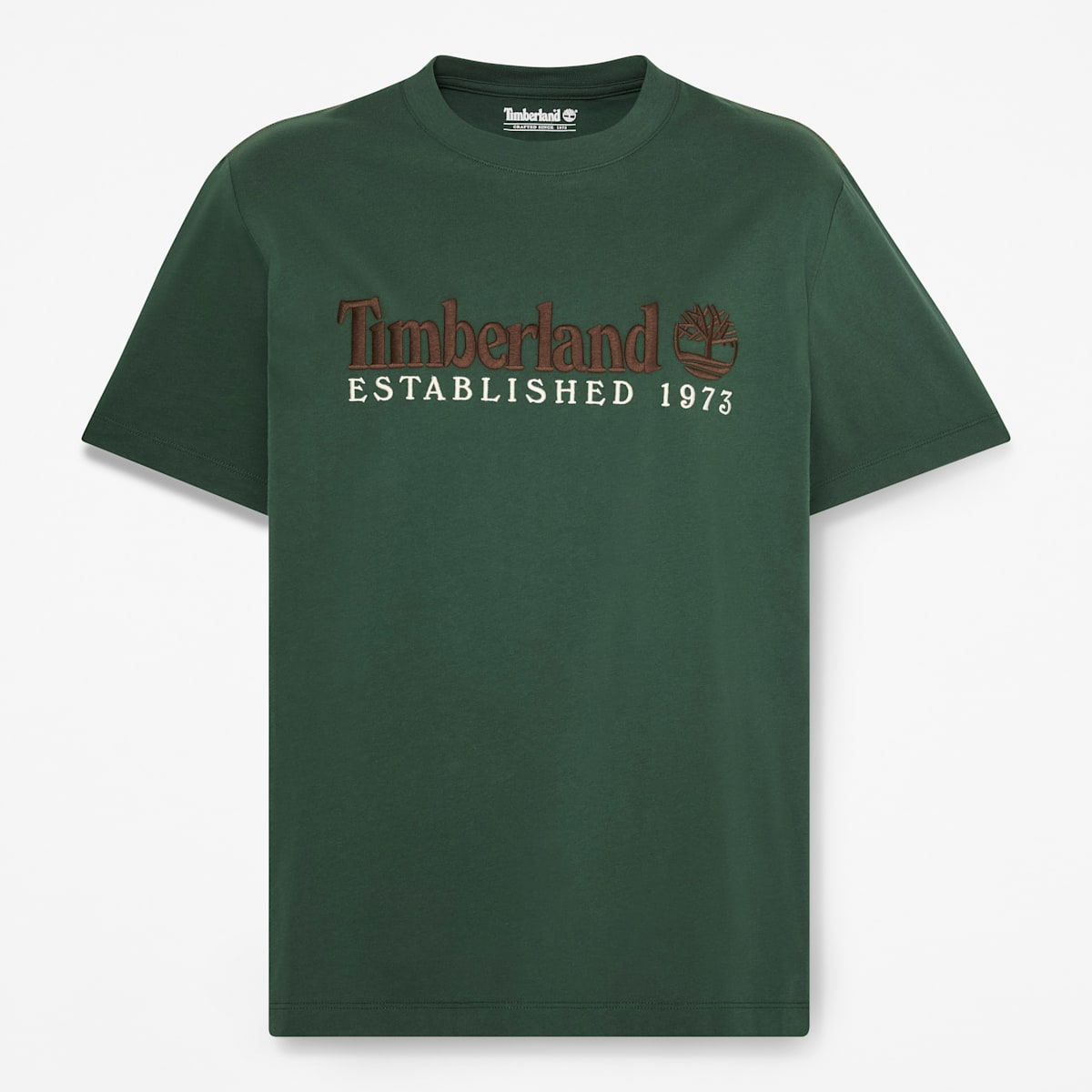 T-Shirt 1973 Ricamata a Manica Corta - Sycamore
