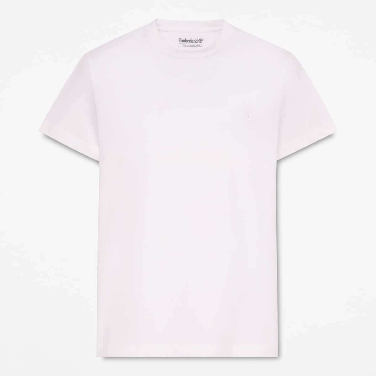 T-Shirt Slim Fit a Manica Corta - White