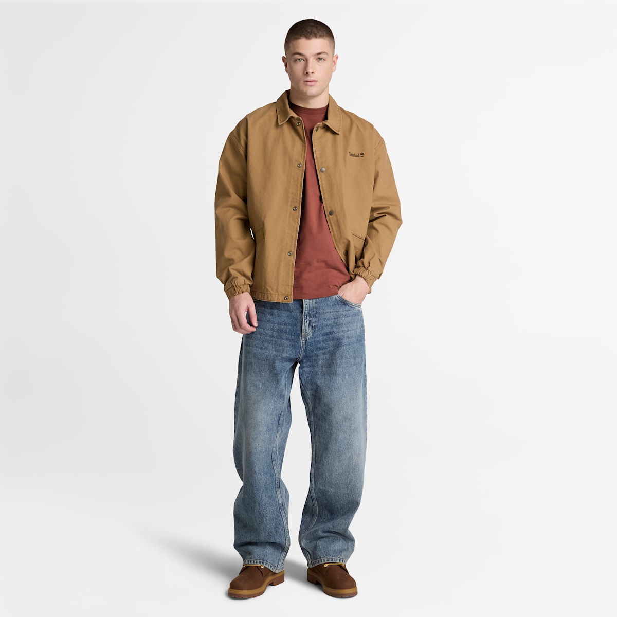 T-Shirt Slim Fit a Manica Corta - Brownout