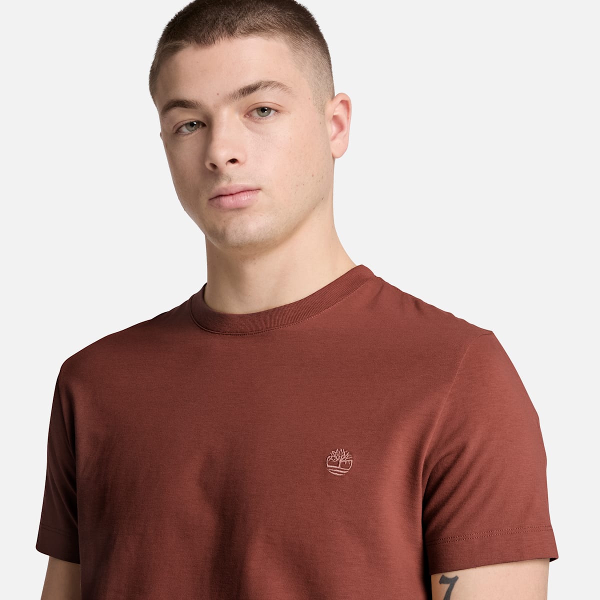 T-Shirt Slim Fit a Manica Corta - Brownout
