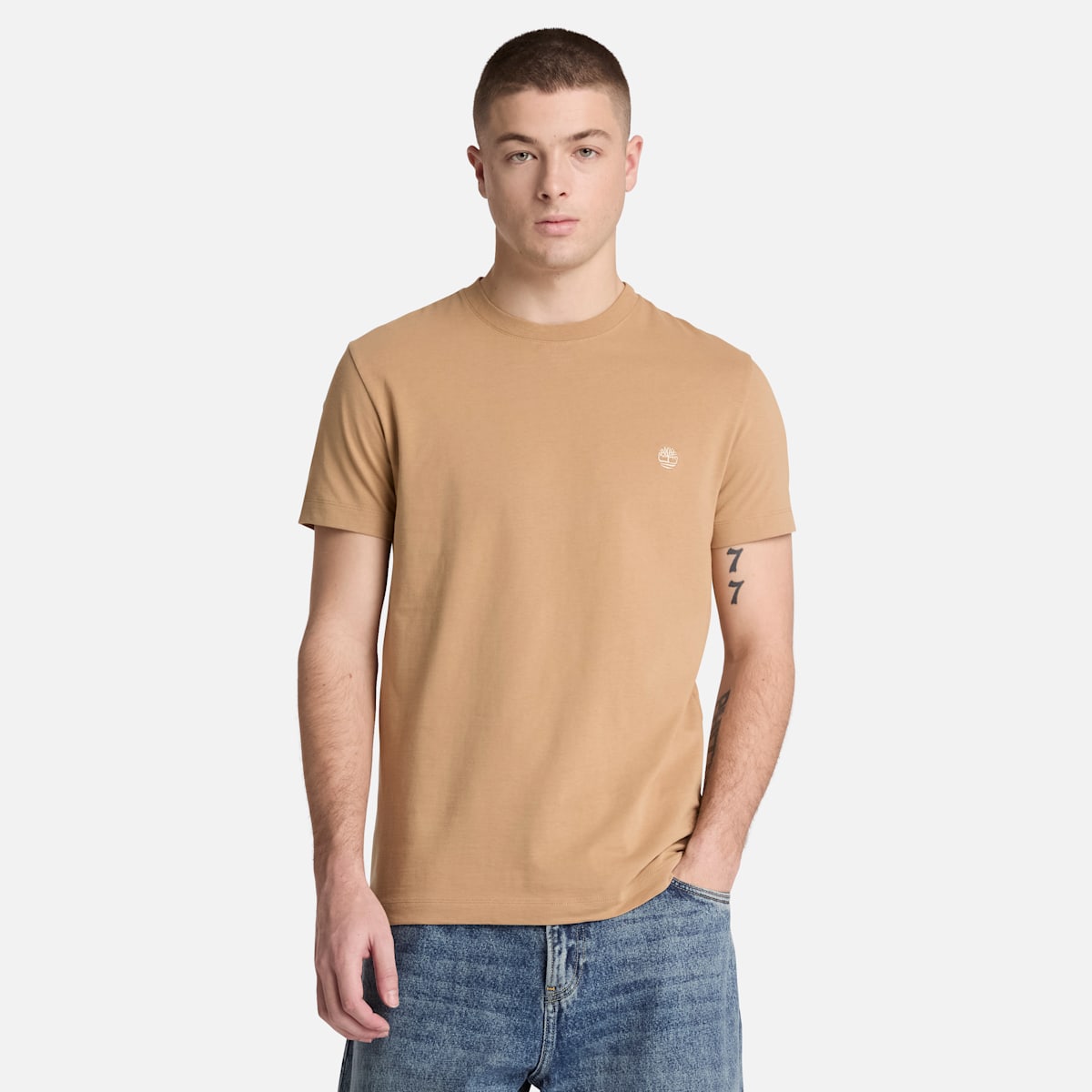 T-Shirt Slim Fit a Manica Corta - Tannin