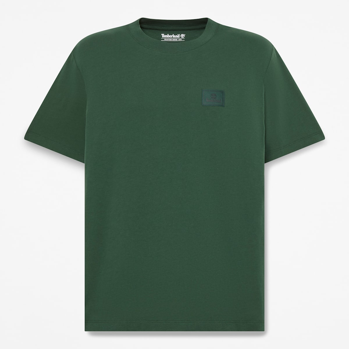 T-Shirt con Badge in Silicone a Manica Corta - Sycamore
