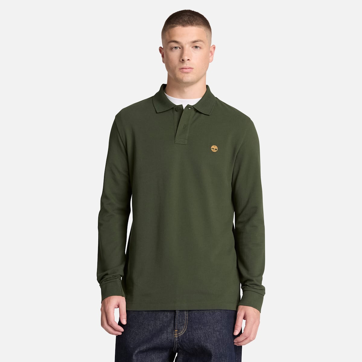 Maglia a Manica Lunga con Taschino e Logo al Petto - Duffel Bag