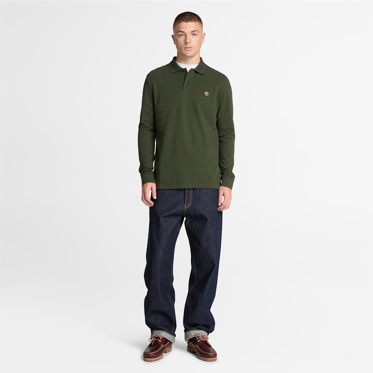 Maglia a Manica Lunga con Taschino e Logo al Petto - Duffel Bag