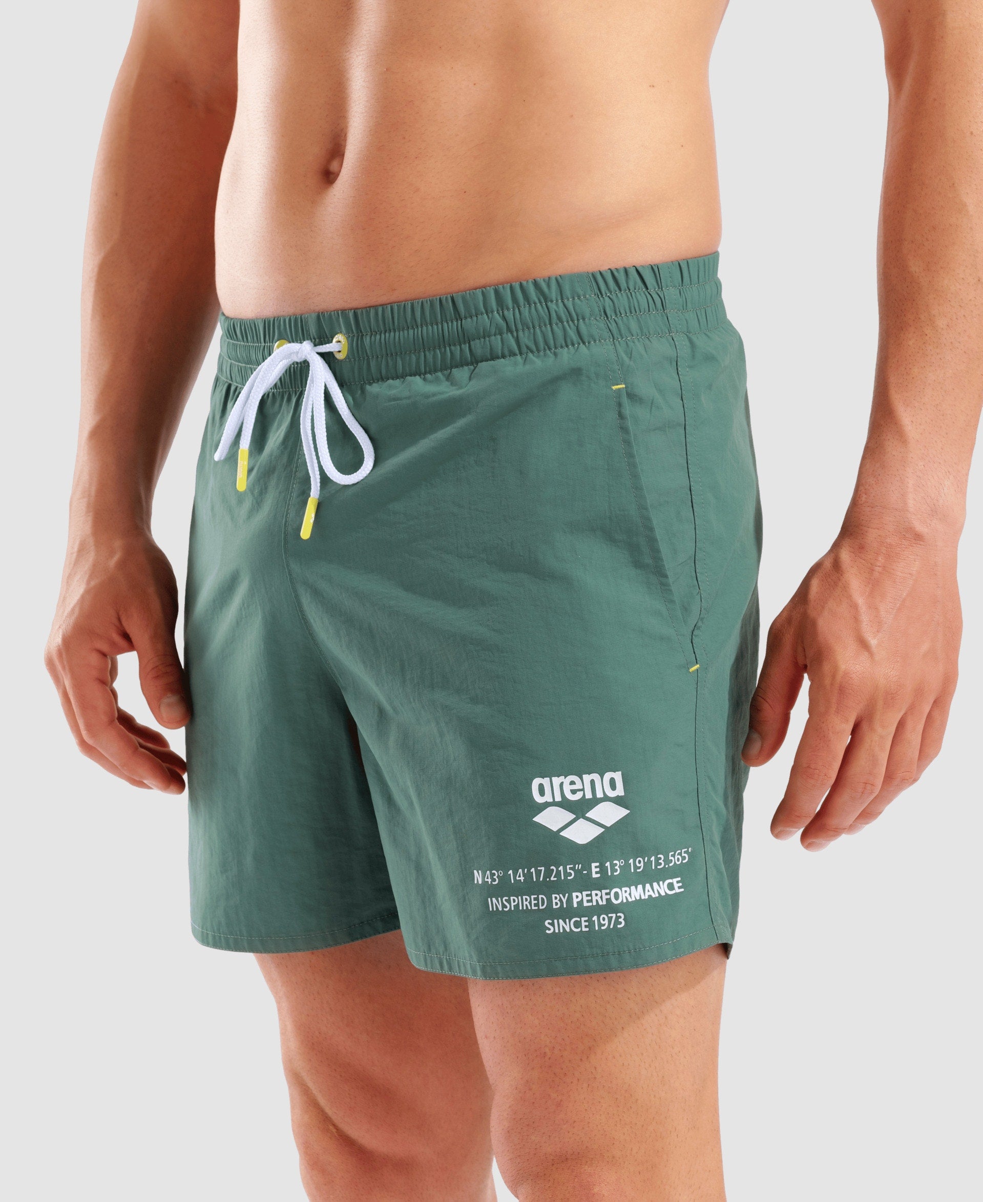 Arena Costume Boxer Fundamentals Solid Verde