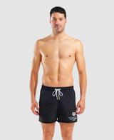 Costume Boxer Icons Swim Low Waist Short Solid - Nero
