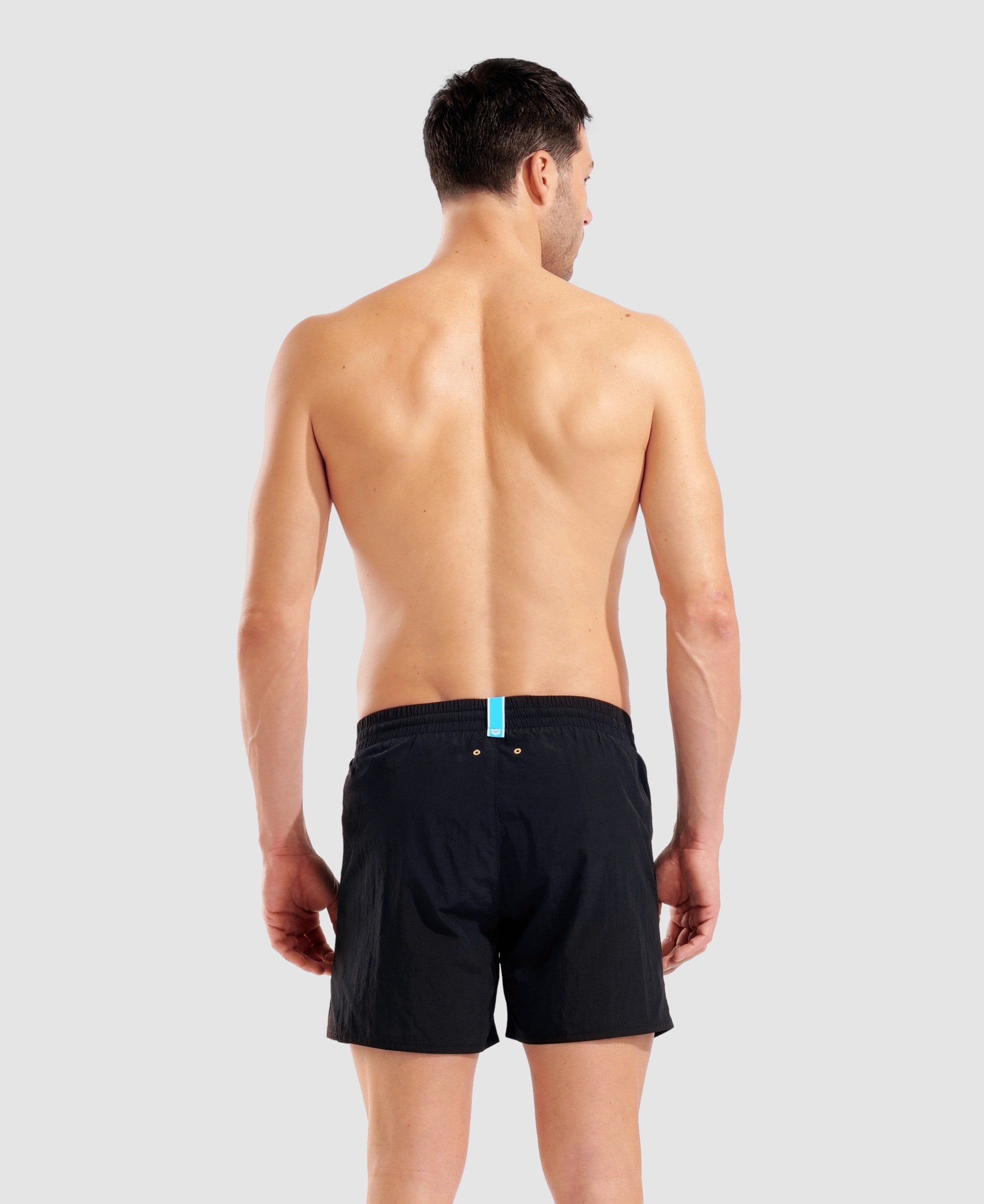 Arena Costume Boxer Icons Swim Low Waist Short Solid Nero