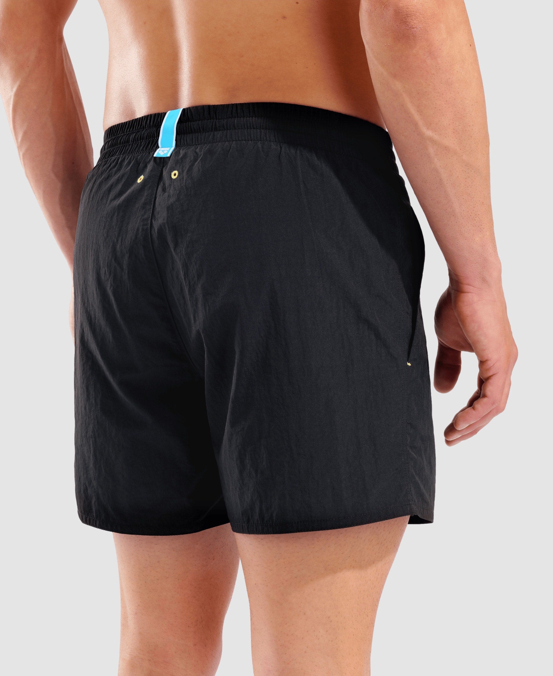 Arena Costume Boxer Icons Swim Low Waist Short Solid Nero