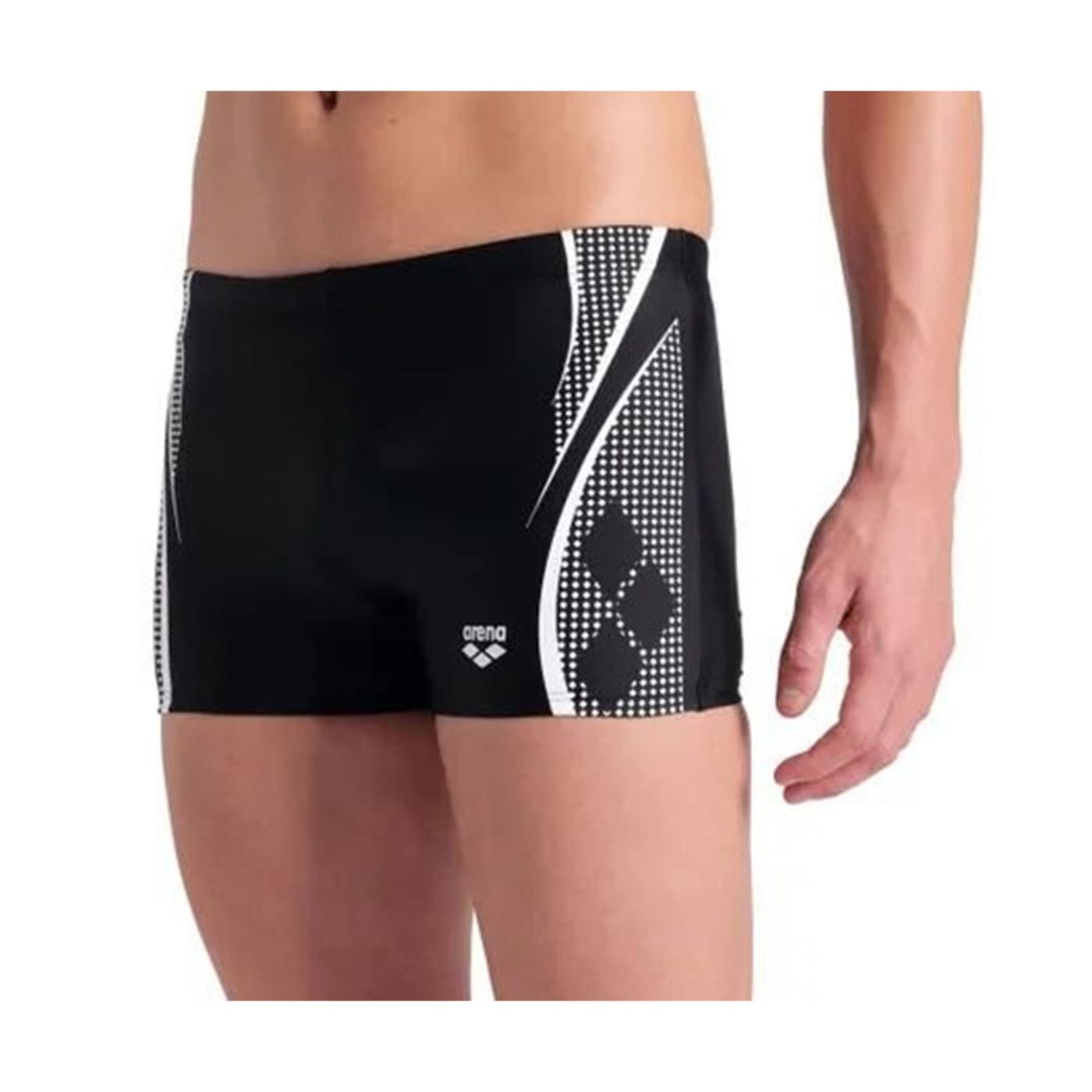 Arena Costume Boxer Swim Short Graphic Nero