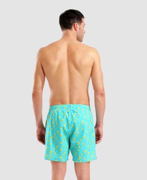 Arena Costume Boxer Water Print Verde