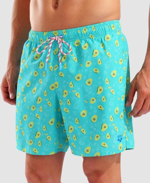 Arena Costume Boxer Water Print Verde