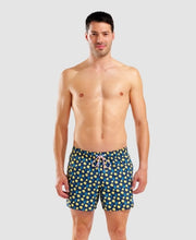 Arena Costume Boxer Water Print Blu