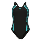 Costume Intero Feel Graphic Swim Pro - Nero/Acqua