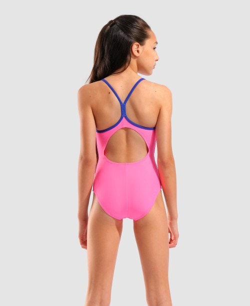Arena Costume Intero Lightdrop Back Rosa