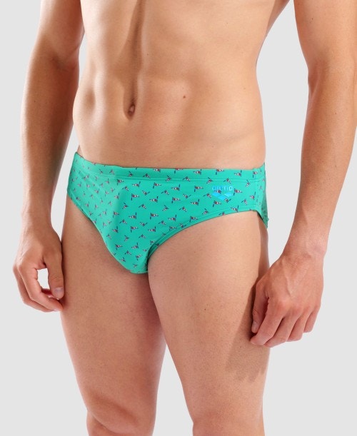 Arena Costume Slip Multistampa Multicolor
