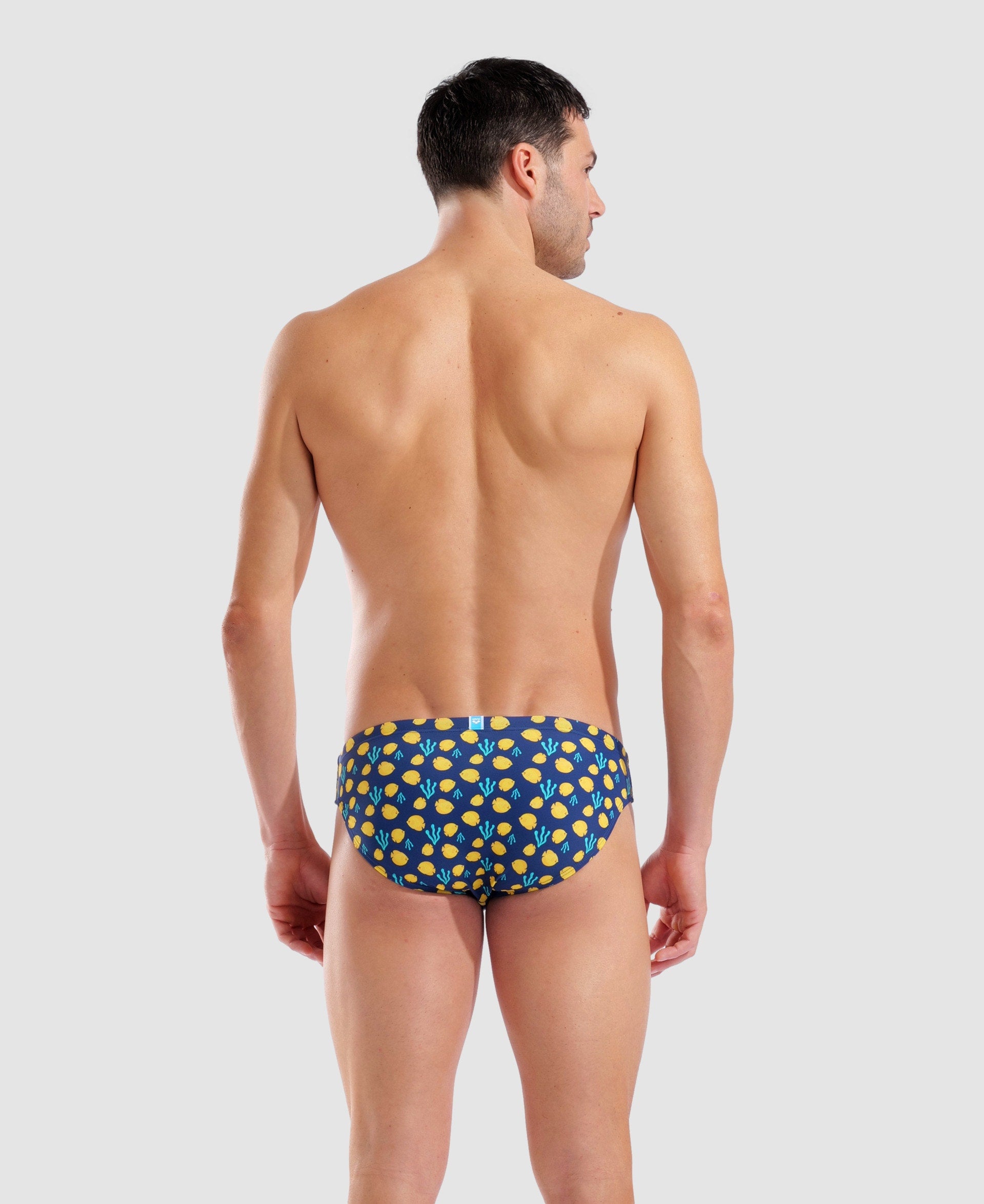 Arena Costume Slip Multistampa Blu