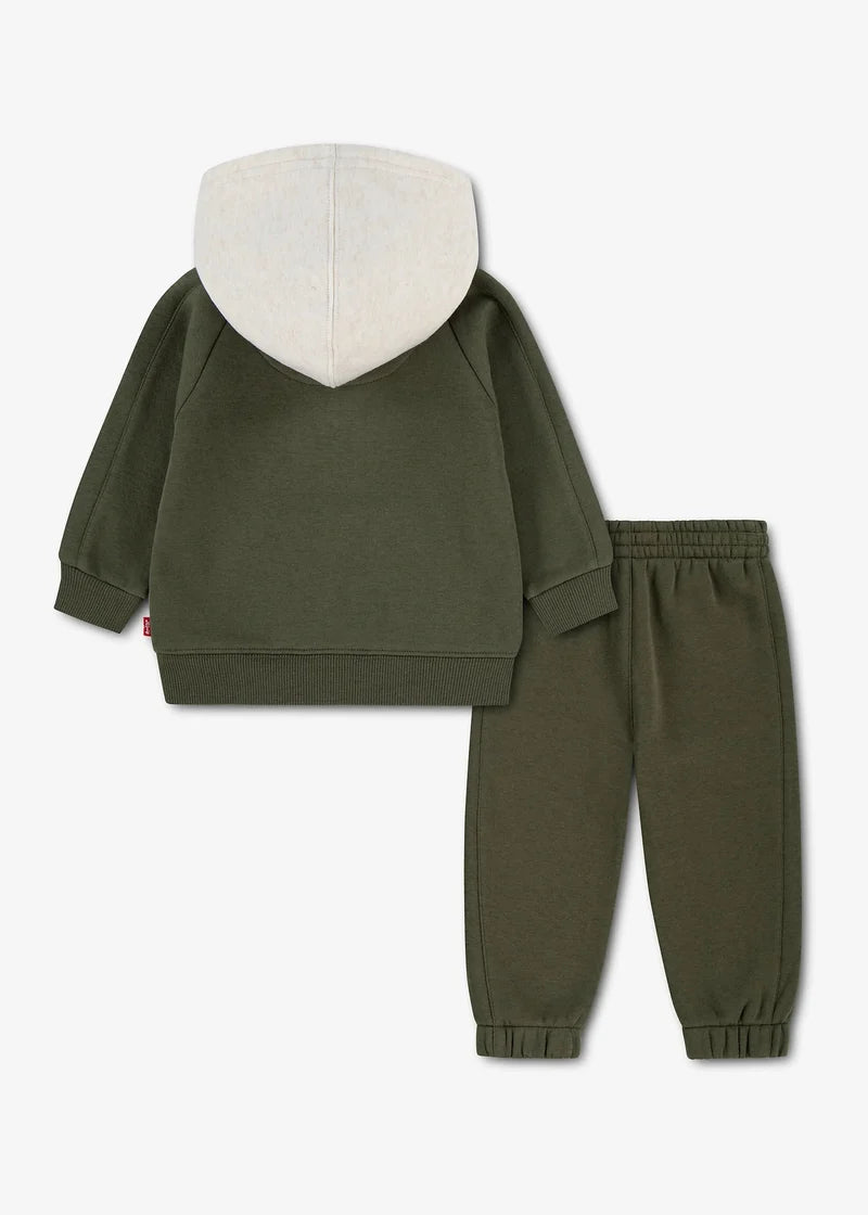 Completo Felpa e Pantaloni - Verde