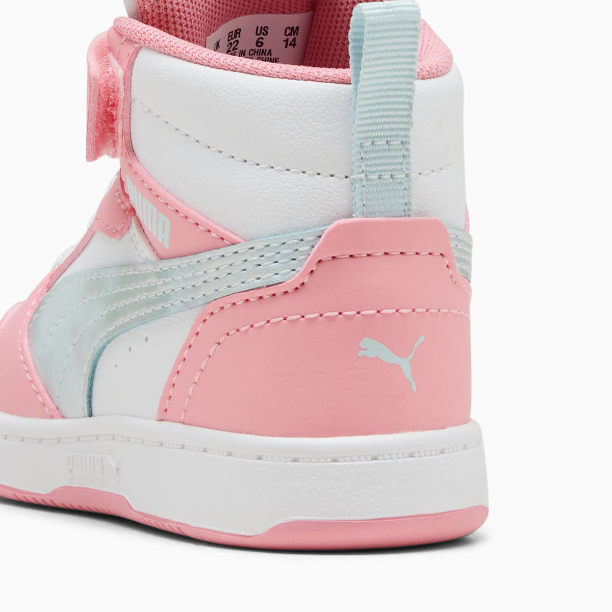 Sneakers Rebound V6 Mid Space Belle per bimbi ai primi passi - Rosa