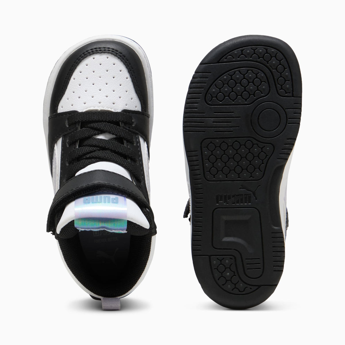 Sneakers Rebound V6 Mid Space Belle per bimbi ai primi passi - Nero