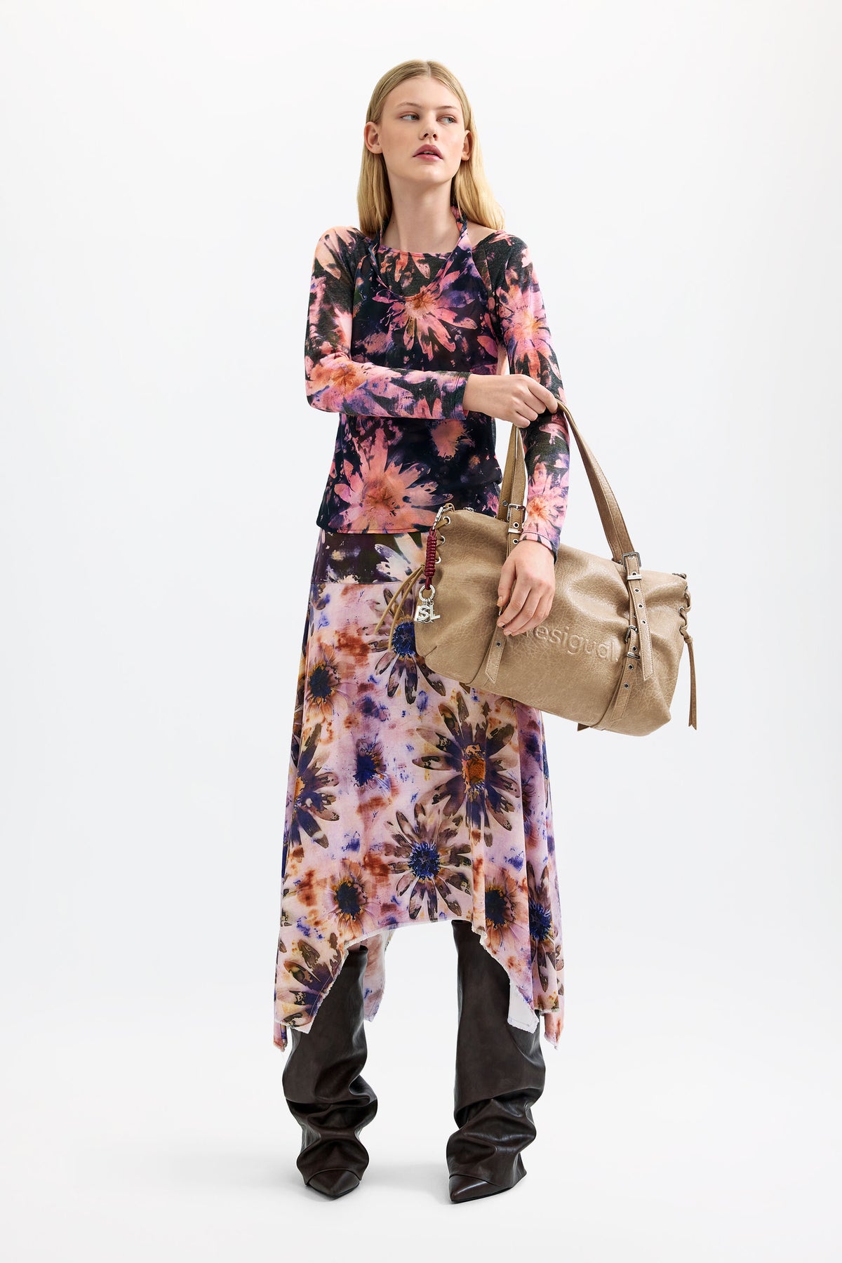 Borsa Shopping Grande - Beige