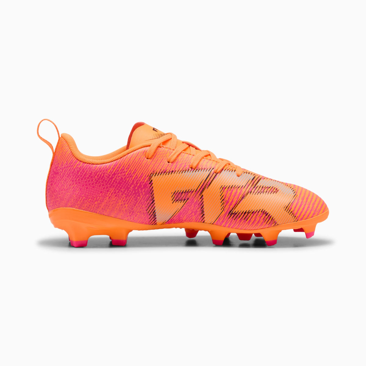 Scarpe da calcio FUTURE 8 PLAY FG/AG per ragazzi - Arancione