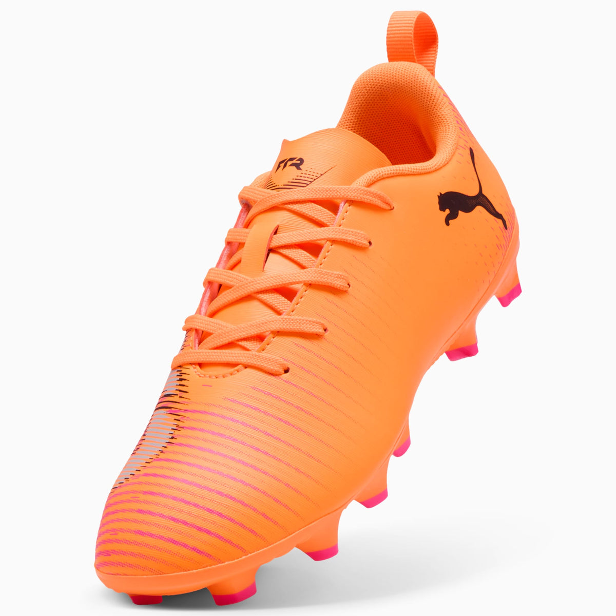 Scarpe da calcio FUTURE 8 PLAY FG/AG per ragazzi - Arancione