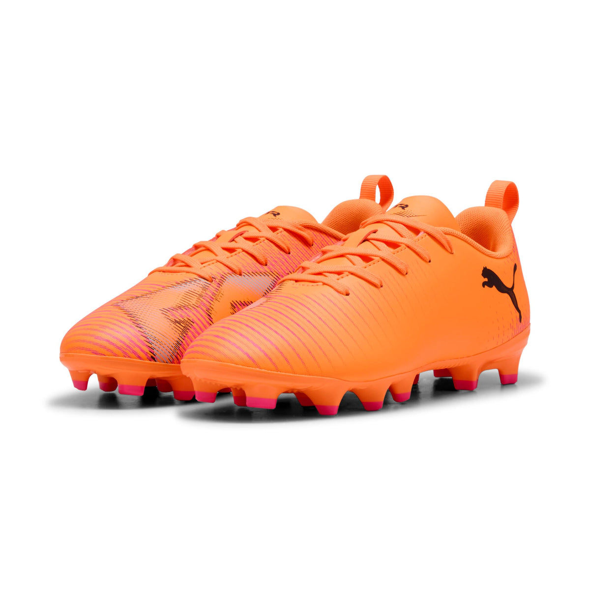 Scarpe da calcio FUTURE 8 PLAY FG/AG per ragazzi - Arancione