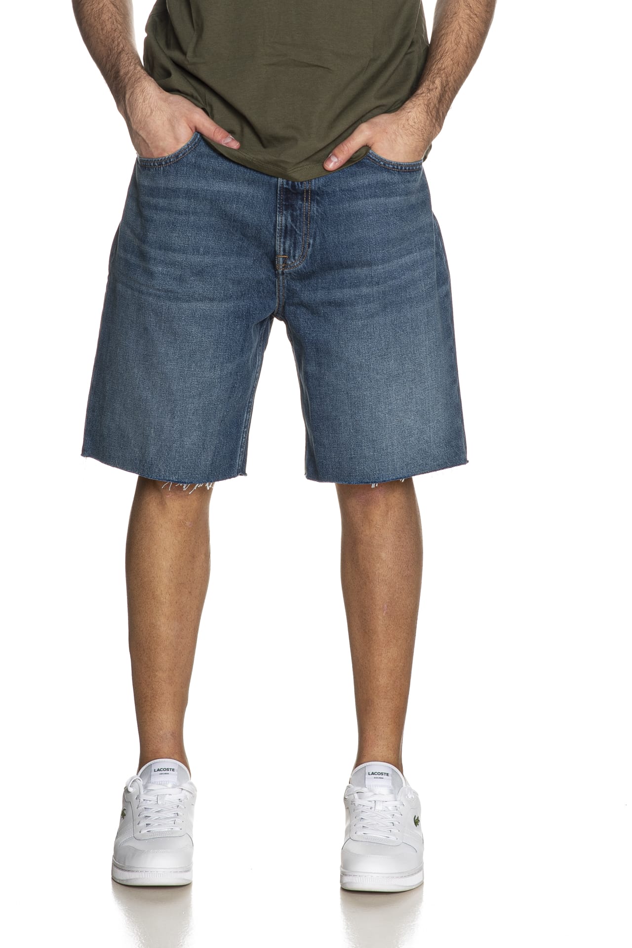 Calvin Klein Bermuda 90s Denim Verde