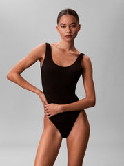 Calvin Klein Costume Intero CK Icon Scoop Back Multicolor