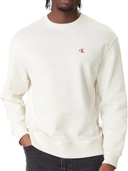 Calvin Klein Felpa 350 Terry Monogram Beige
