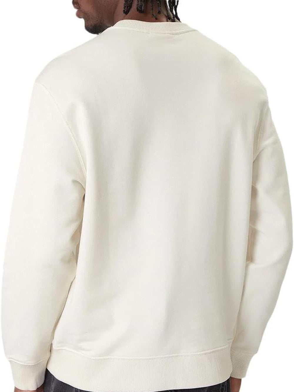 Calvin Klein Felpa 350 Terry Monogram Beige