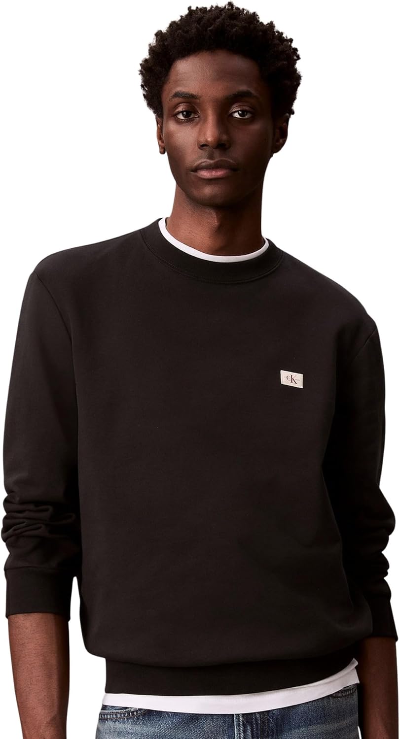 Calvin Klein Felpa Girocollo Nero