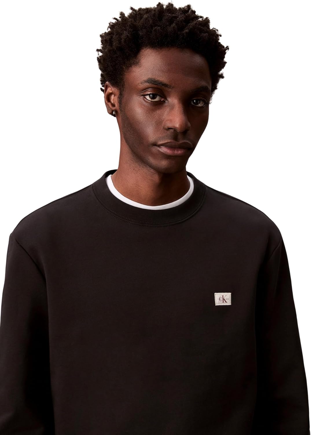 Calvin Klein Felpa Girocollo Nero