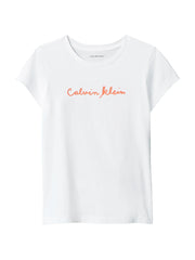 T-Shirt Junior Logo Tee - Bianco