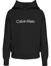 Calvin Klein Felpa con Cappuccio Logo Nero