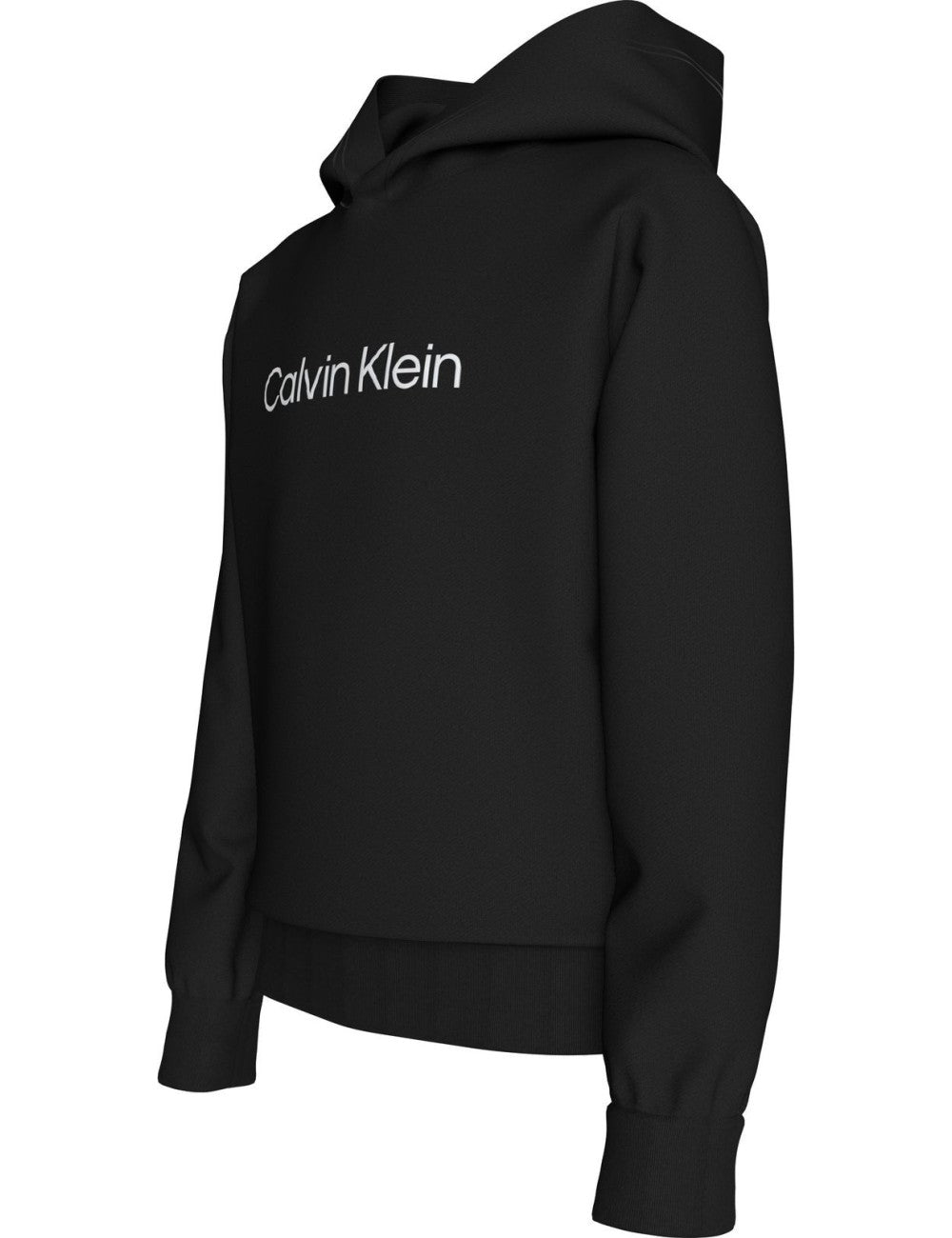 Calvin Klein Felpa con Cappuccio Logo Nero