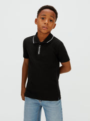 Calvin Klein Polo Logo Nero