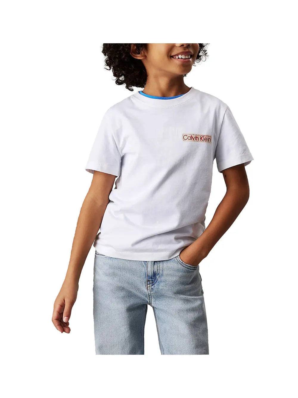 Calvin Klein T-Shirt 2-Pack Logo Grigio