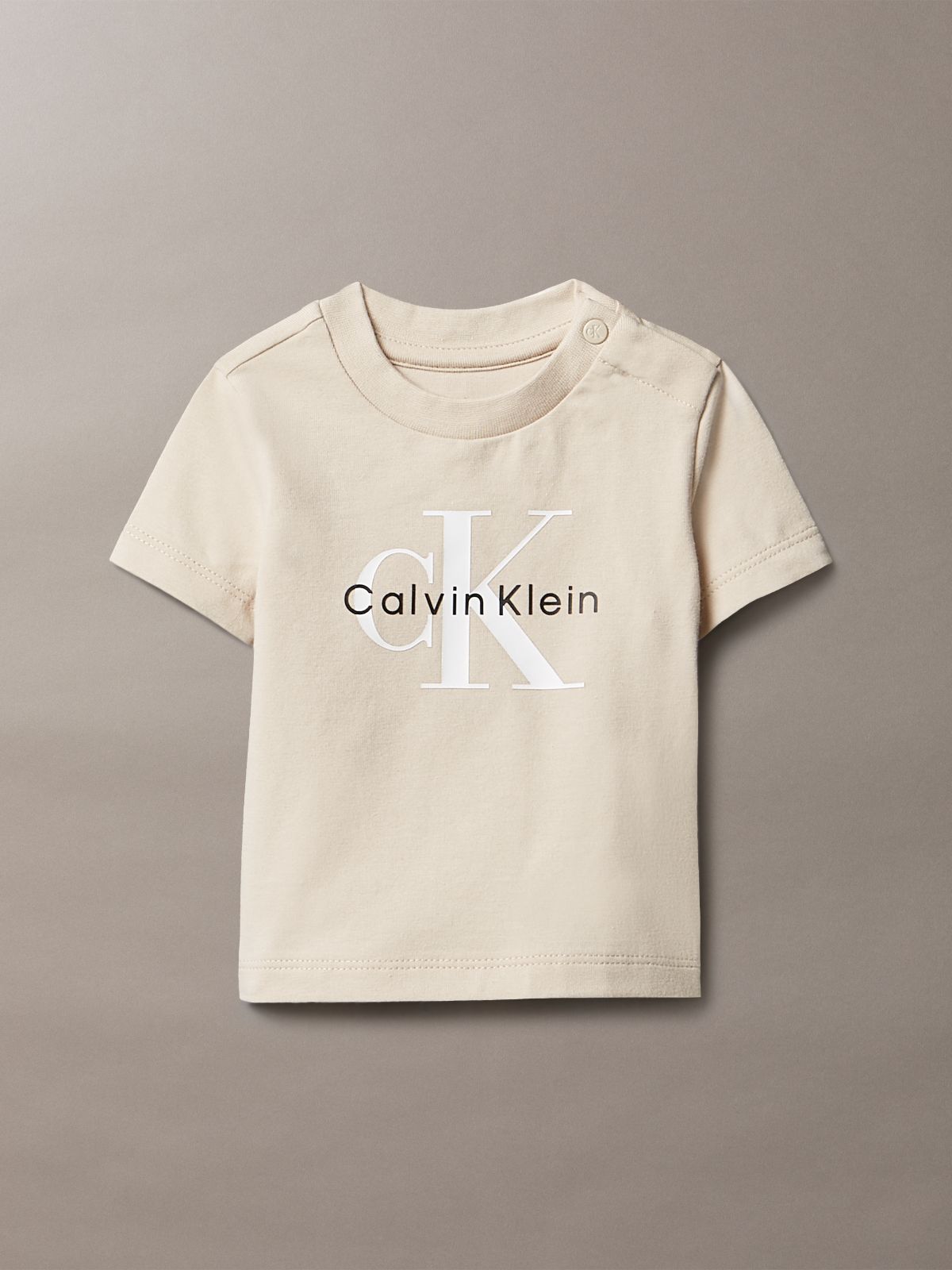 Calvin Klein T-Shirt 2-Pack Logo Grigio