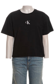 Calvin Klein T-Shirt CK Mono Boxy Nero