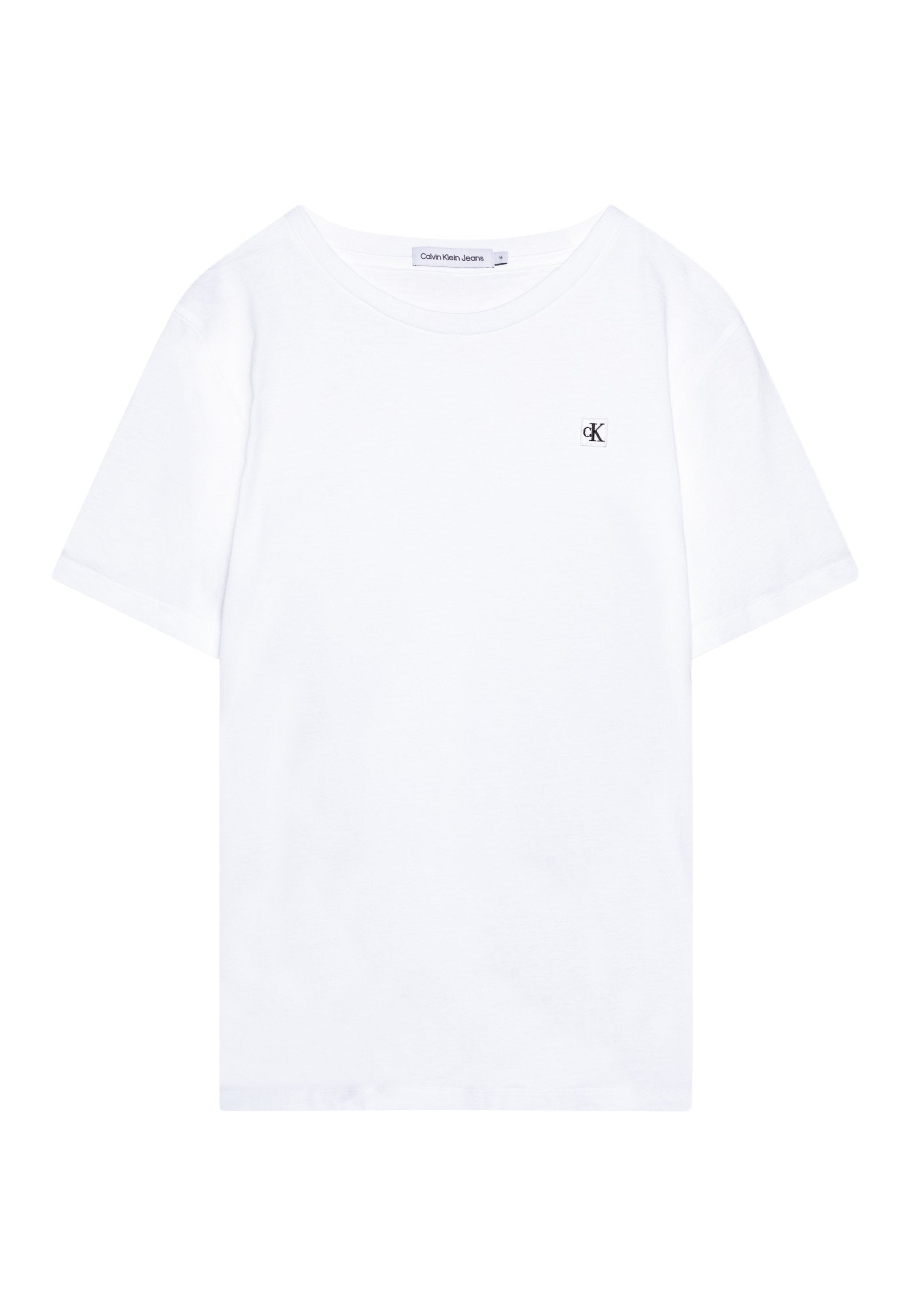 Calvin Klein T-Shirt con Logo Bianco