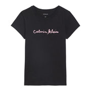 Calvin Klein T-Shirt Junior Logo Tee Nero